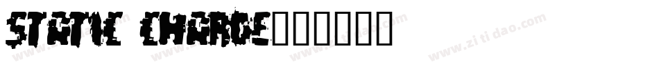 Static Charge字体转换